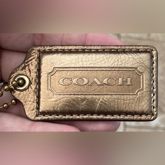 Coach Metallic Bronze Hangtag - Picture 6 of 8